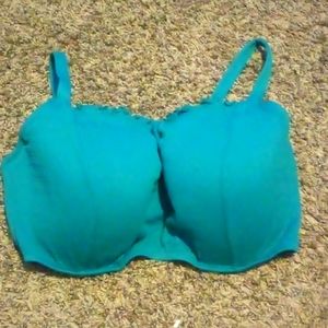 Teal swim top